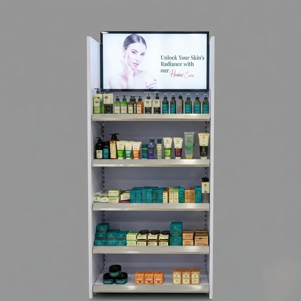 Gondola – Face – Rack - KUSHI INDUSTRIES | Ideal Display for Cosmetics