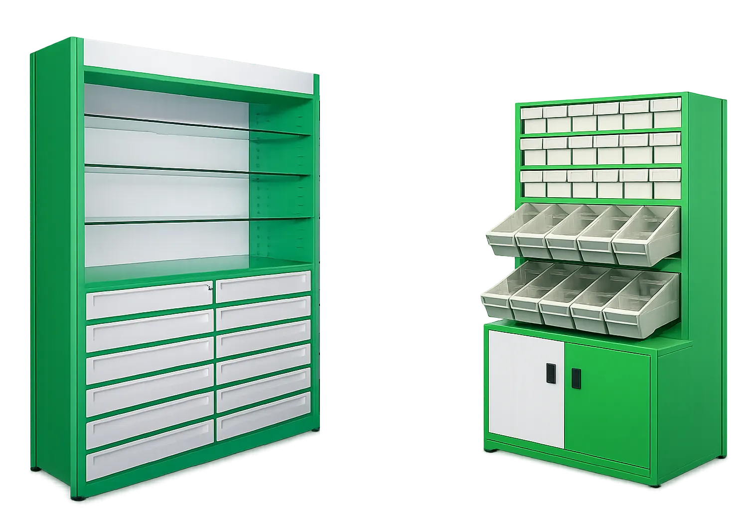 medical box racks